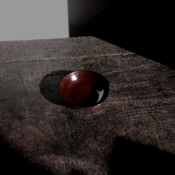 深く美しい色味◆時代漆木皿　骨董・antiques 丁寧な暮らしに 　古民家　古道具　明治〜大正期 ib1