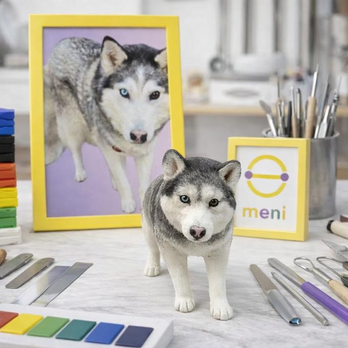 写真から作るオーダーメイドペットフィギュア｜愛犬・愛猫そっくり似顔人形｜うちの子 肖像画 置物｜世界に一つ メモリアルギフト