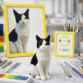 写真から作るオーダーメイドペットフィギュア｜愛犬・愛猫そっくり似顔人形｜うちの子 肖像画 置物｜世界に一つ メモリアルギフト