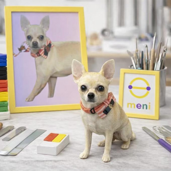 写真から作るオーダーメイドペットフィギュア｜愛犬・愛猫そっくり似顔人形｜うちの子 肖像画 置物｜世界に一つ メモリアルギフト