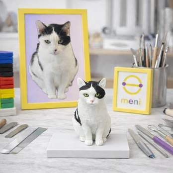 写真から作るオーダーメイドペットフィギュア｜愛犬・愛猫そっくり似顔人形｜うちの子 肖像画 置物｜世界に一つ メモリアルギフト