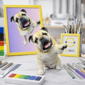 写真から作るオーダーメイドペットフィギュア｜愛犬・愛猫そっくり似顔人形｜うちの子 肖像画 置物｜世界に一つ メモリアルギフト