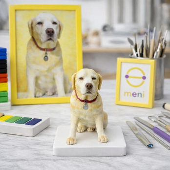 写真から作るオーダーメイドペットフィギュア｜愛犬・愛猫そっくり似顔人形｜うちの子 肖像画 置物｜世界に一つ メモリアルギフト