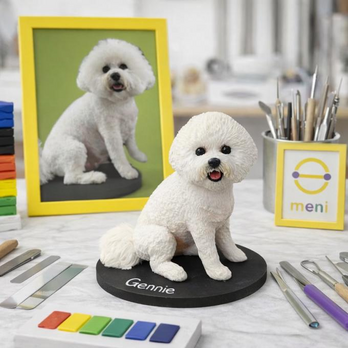 写真から作るオーダーメイドペットフィギュア｜愛犬・愛猫そっくり似顔人形｜うちの子 肖像画 置物｜世界に一つ メモリアルギフト