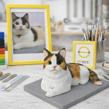 写真から作るオーダーメイドペットフィギュア｜愛犬・愛猫そっくり似顔人形｜うちの子 肖像画 置物｜世界に一つ メモリアルギフト