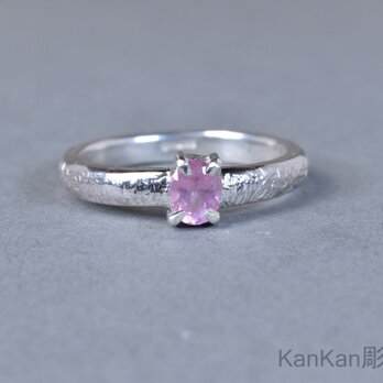 ピンクスピネルのリング