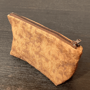 柿渋染めソフトポーチ小 K26007