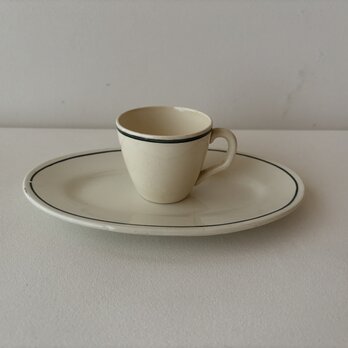 creil et montereau クレイユモントロー　HBCM　デミタスカップ・ラヴィエセット