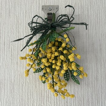 ミモザのスワッグ