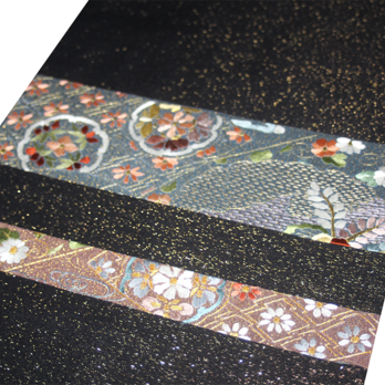 【一点もの】煌めきの共演 中国刺繍 創作なごや帯