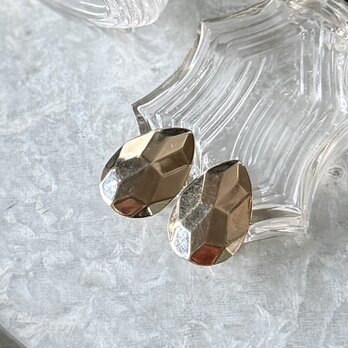 YA237-【 AVON 】エイボン・ヴィンテージイヤリング 1980's "Faceted Teardrop"