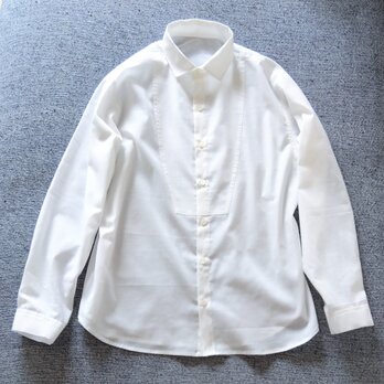 薄手コットンのスクエアディッキーブラウス