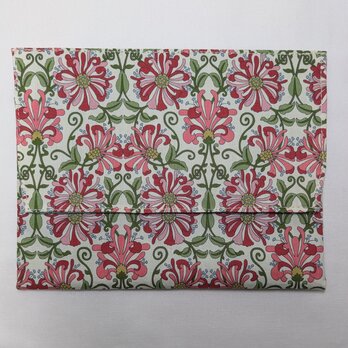 通帳・お薬手帳入れ リバティプリント(Honeysuckle A)