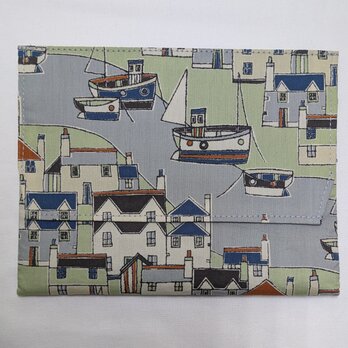 通帳・お薬手帳入れ リバティプリント(Cool Coast)