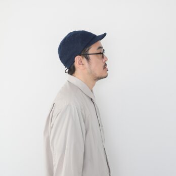 circle jet cap / blue denim