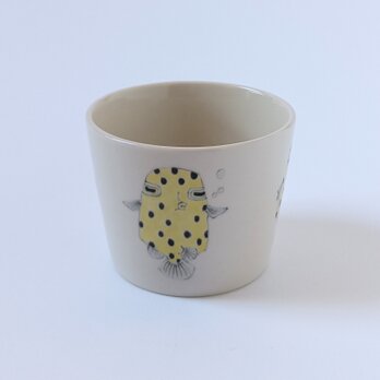 そば猪口　ミナミハコフグ