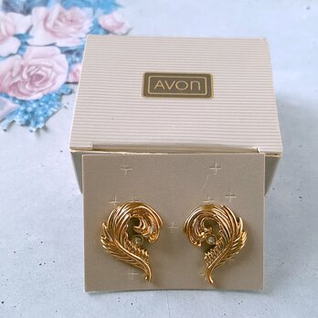 《Avon》 “precious plume” エイボン ヴィンテージピアス