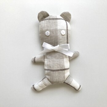 ちびくま（ブラウニッシュチェック）