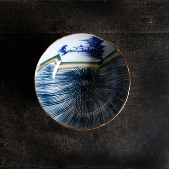 豪快な絵付け◆時代物　色絵大碗　ビンテージ　レトロ　古道具　古民家　昭和初期