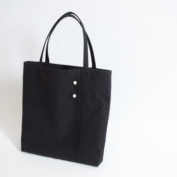 馬布のサブバッグ　コットン100％　ブラック