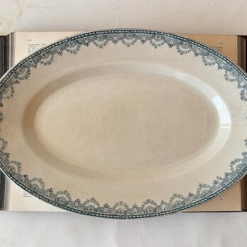 Clairefontaine クレールフォンテーヌ “Recamier”レカミエ オーバルプレート