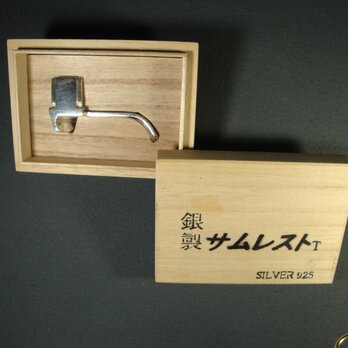 銀製　Leica ライカ用のサムレスト・ツイン　で操作性アップ　意匠登録済