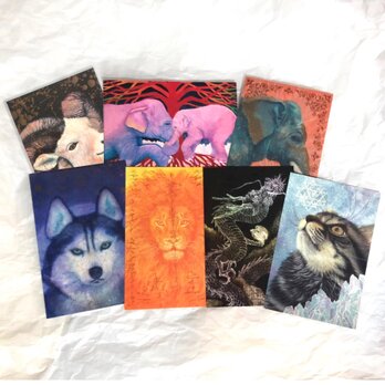 アニマルズ【ポストカード】（7枚セット）