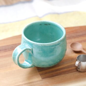 [outlet] 艶やかターキッシュブルー トルコ青釉のマグカップ