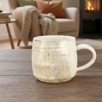 ろくろ つくしマグ【美濃焼】