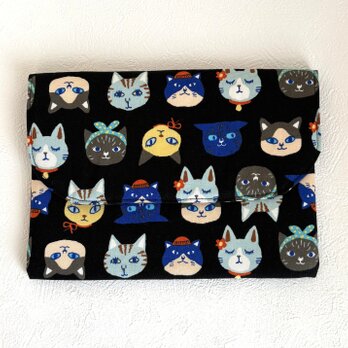 御朱印帳ケース　大判　ネコ柄
