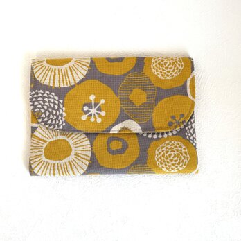 御朱印帳ケース　北欧調フラワー柄