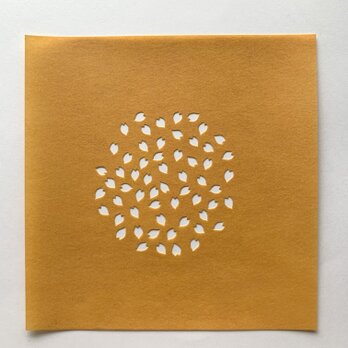 染型紙（花びら・Ｄ）