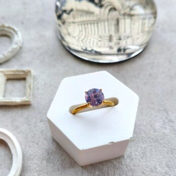 【限定数1】ヴィンテージグラスの指輪 ■ アレキサンドライト ■ 10.5号サイズ