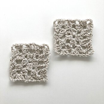 モチーフ　しかく（ライトグレイ）