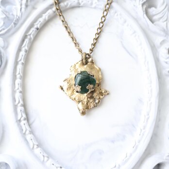 【Julia Bartolomei】カボション ネックレス ＊ Crafted Elegance1960s-1970s