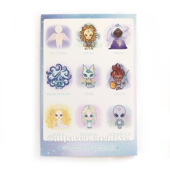 THE STAR PEOPLE【ポストカード】（2枚セット）