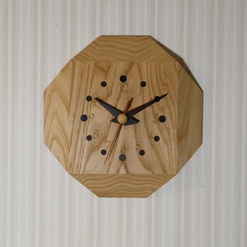 栗のかけ時計（六角形）