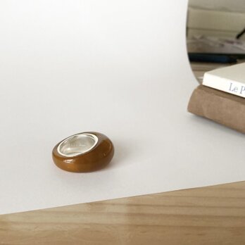 メノウのリング｜Ag ・ Agate Ring One of a kind
