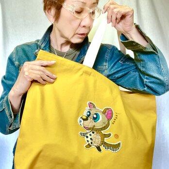 ショルダートート〈わんこ〉