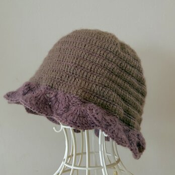 ニットのお帽子