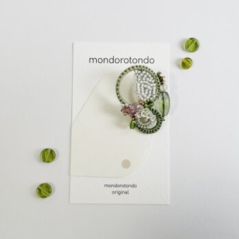 garden ーｶﾞｰﾃﾞﾝー ／すみれ／大人なｲﾔｰｱｸｾｻﾘｰ／SUS316L／ｸﾞﾘｰﾝ緑系e005d