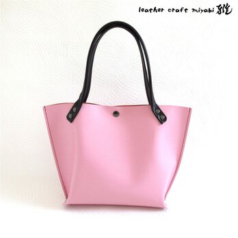 NEWライン♪《牛革》ロングハンドル・底マチワイド・一枚革のミニトート・0605