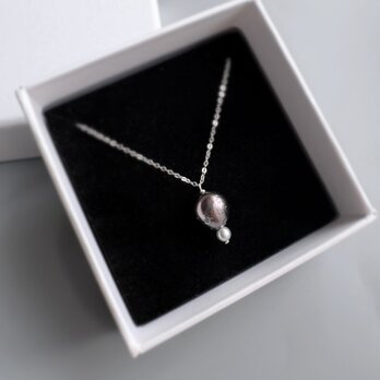 【一点もの】大粒タヒチ黒蝶バロックパールネックレス　偶然の組み合わせ