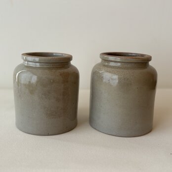 2個set :  J.DAMOY（ジュリアン・ダモワ）Gres（グレ／炻器）のポット