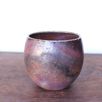 備前焼 フリーカップ(中)・サンギリ特選　f1-089