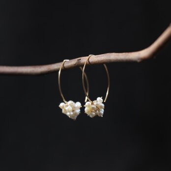 淡水パールつぶつぶピアス