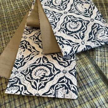 唯屋オリジナルインドネシアバティック半幅帯