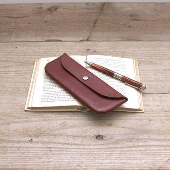 大人なペンケースＬ（ブラウン）