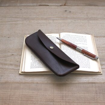 大人なペンケースＬ（チョコ）