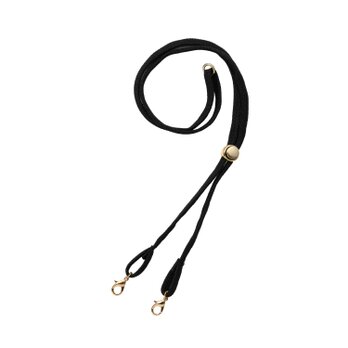 フック付き・帽子ストラップ ブラックゴールド [HS-001-BKG]
